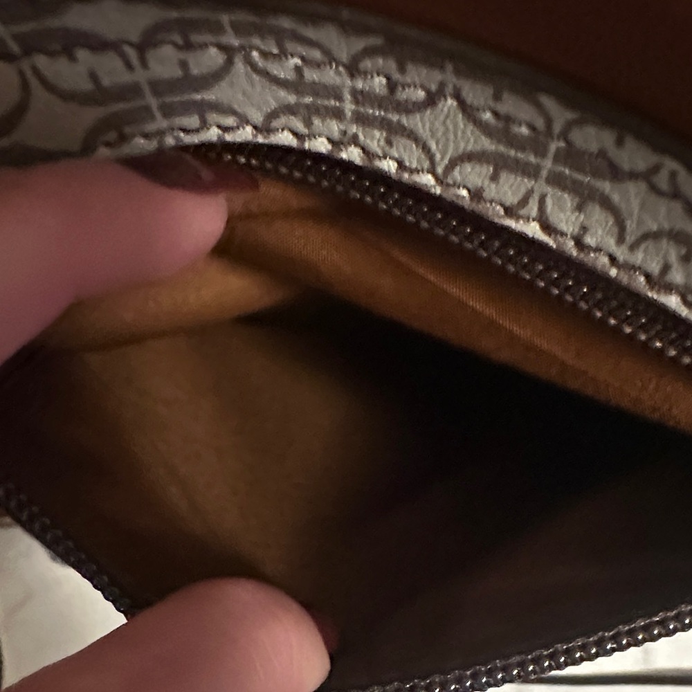 Fossil Tan and Cream Floral Women's Bag - Picture 5 of 7